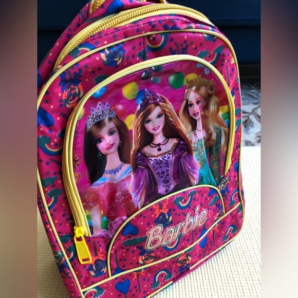 NEW Girls Kids Barbie Bag Backpack - Picture 5 of 12